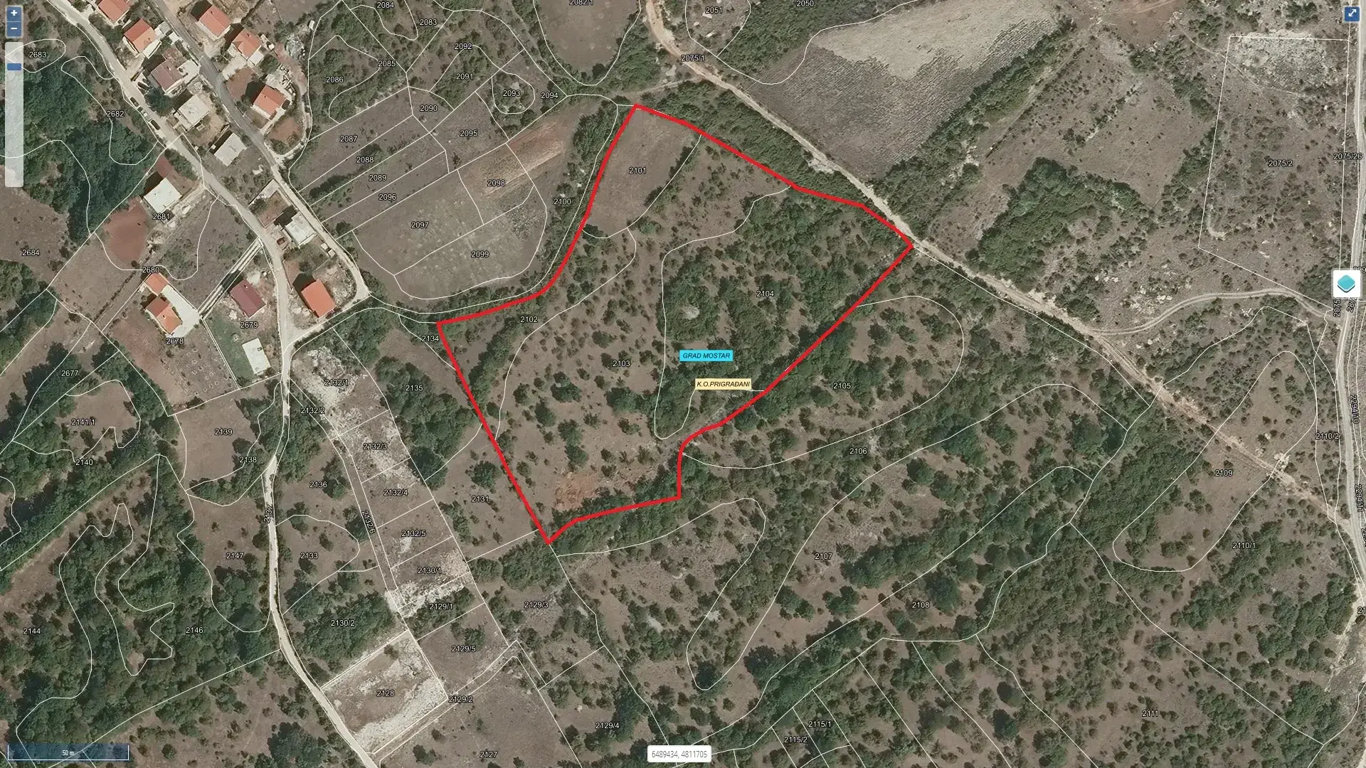 Инвестиционный участок Приграджани — 17 512 м² — 1 / 2